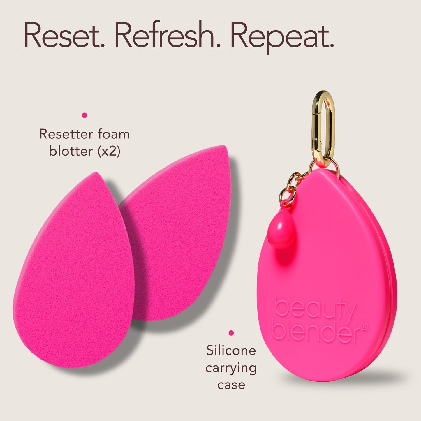 Beautyblender® ResetterTM Reusable Blotting & Resetting Pads