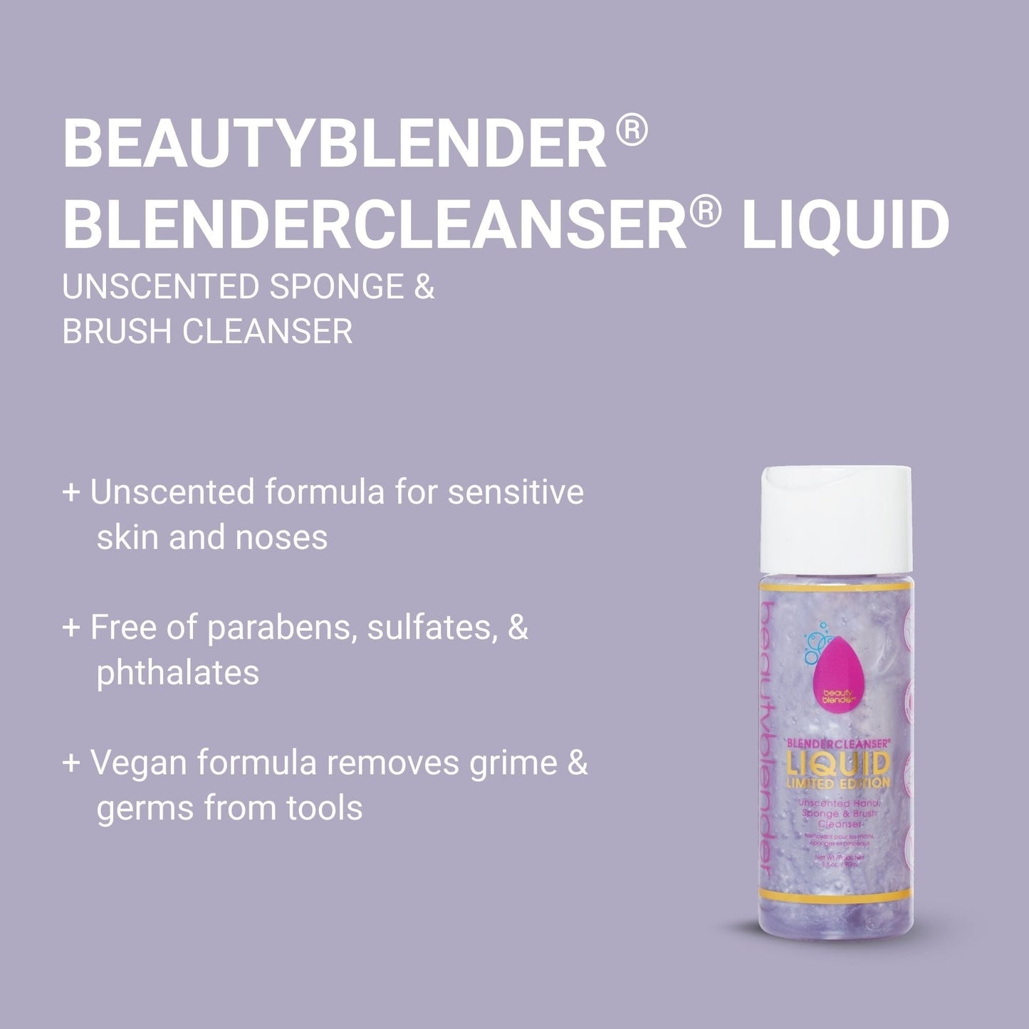 Blendercleanser® Liquid Glitz Limited Edition Sponge & Brush Cleanser